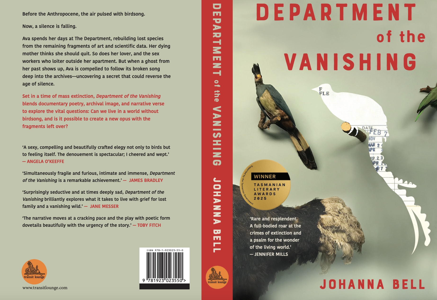 department of the vanishing background